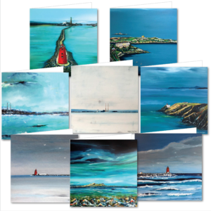 Greeting Cards notelets, Dublin Bay art cards