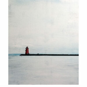 Greeting card notelets art cards Dublin Bay Poolbeg Lighthouse