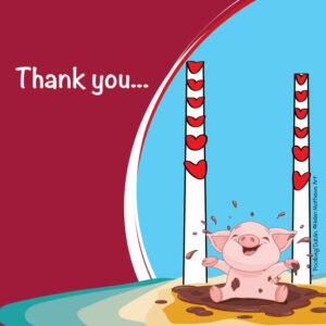 Thanks You Poolbeg Cards