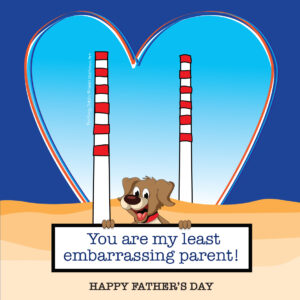 Fathers Day Card - embarrassing parents