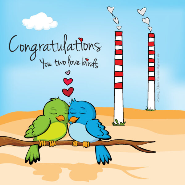 congratulations love birds