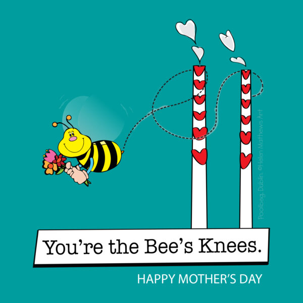 Bees Knees Mother's Day card