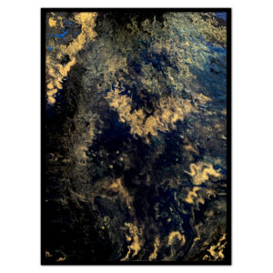 Title: 'Depths', Dutch Pour style art