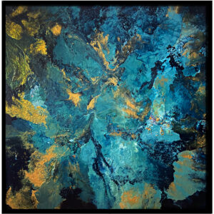 Title: 'Blue' Abstract