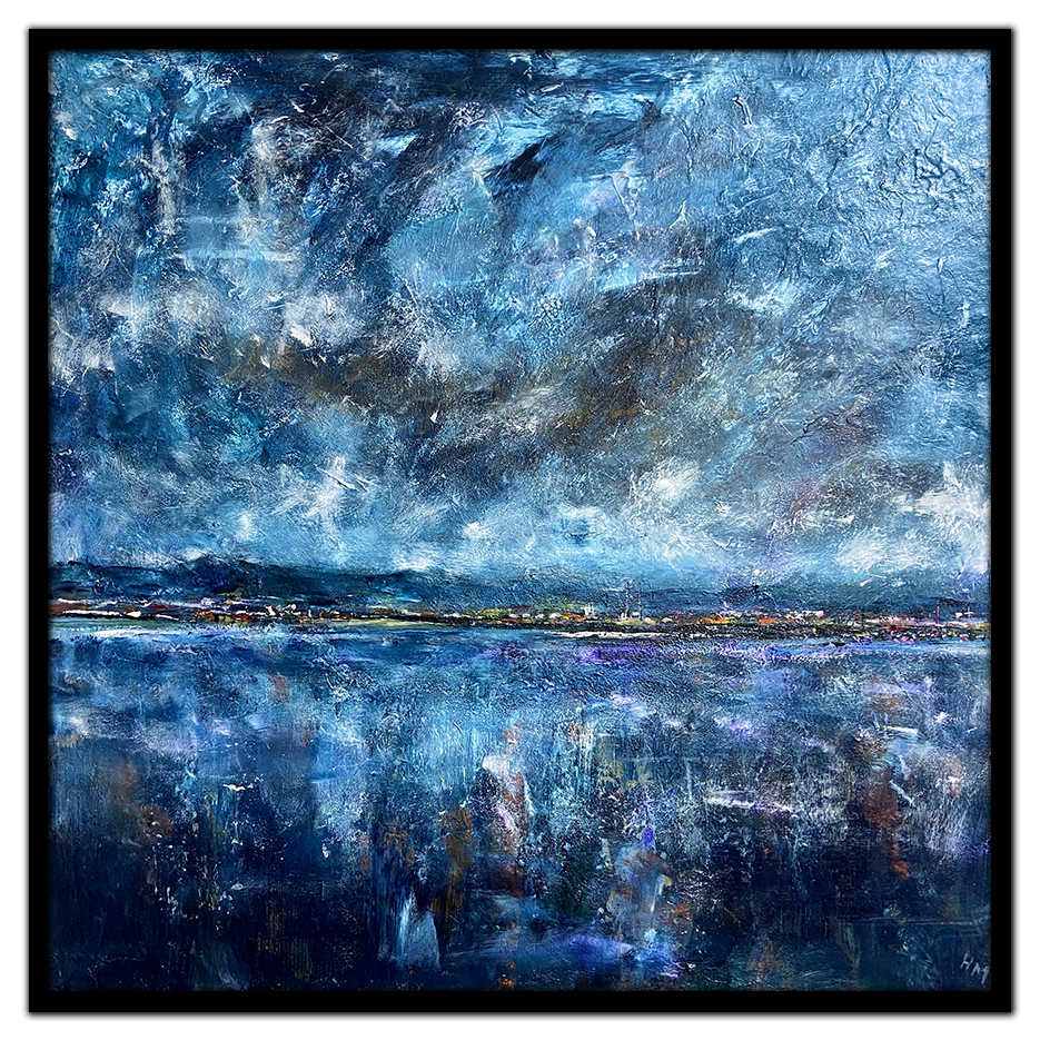 Title: 'Dublin Bay' Part Abstract