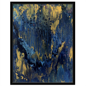 Title: Gilded Tides ABSTRACT